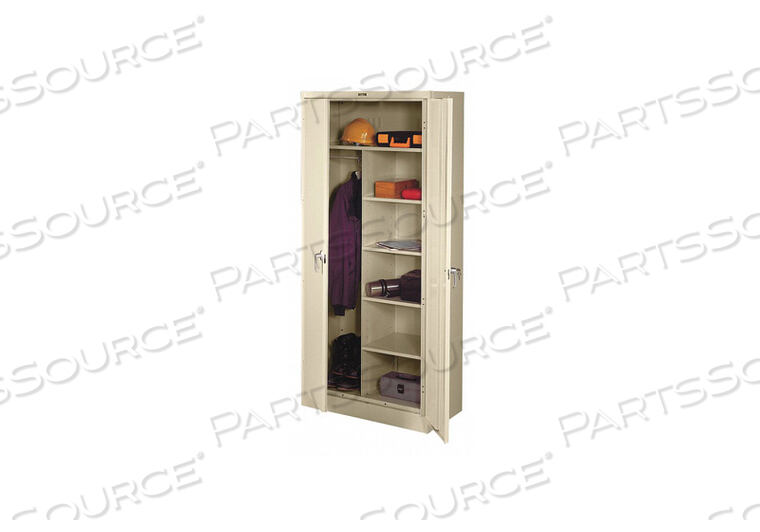 OEM#: 1872PYF0310 COMBO WARDROBE CAB 78 H 36 W CHAMP/PUTTY by Tennsco Corp.