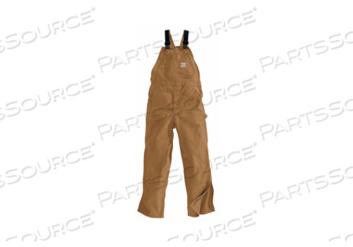 OEM#: 101627-211 40 30BIB OVERALL BROWN 40X30IN 16 CAL/CM2 by Carhartt