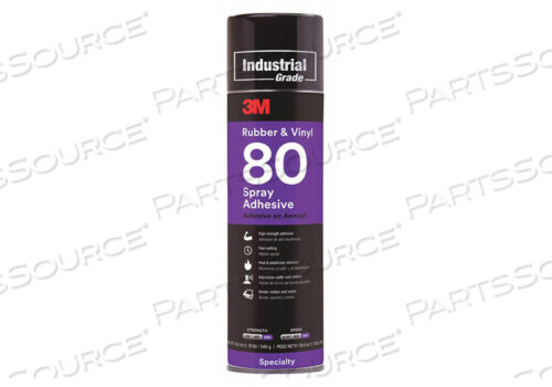 OEM#: 80SPRAY GLUE 19.00 OZ. LESS THAN 130 DEG.F by 3M Consumer