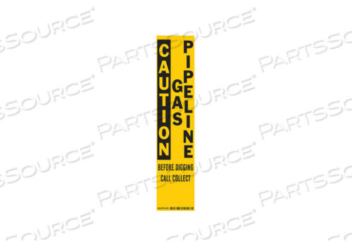 OEM#: 85406WARNING STAKE LABEL 14 IN H 3 IN W by Brady Americas