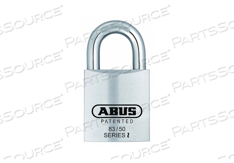 OEM#: 83/50 RK KA-300KEYED PADLOCK 59/64 IN RECTANGLE SILVER by Abus