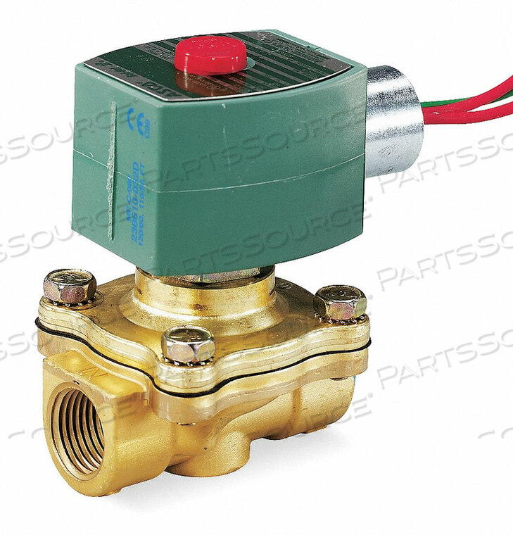 OEM#: 8210G095VHHIGH VACUUM SOLENOID VALVE BRASS NC AIR by Red-Hat