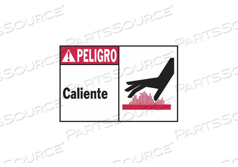 OEM#: 86809DANGER LABEL 5 IN W PK5 by Brady Americas