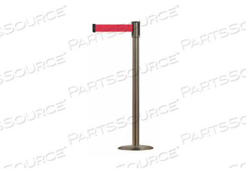 OEM#: 890U-3S-3S-3S-STD-NO-L5X-CD0014 BARRIER POST WITH BELT 7-1/2 FT L BLUE by Tensabarrier