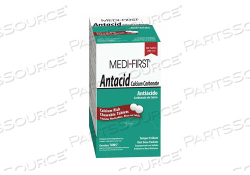 OEM#: 80213ANTACIDS CHEWABLE TABLET PK500 by Medi-First