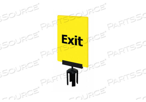 OEM#: S03-P-35-7X11-V-HDSB-1701-33ACRYLIC SIGN YELLOW by Tensabarrier