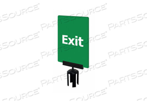 OEM#: S03-P-28-7X11-V-HDSB-1701-33ACRYLIC SIGN GREEN by Tensabarrier