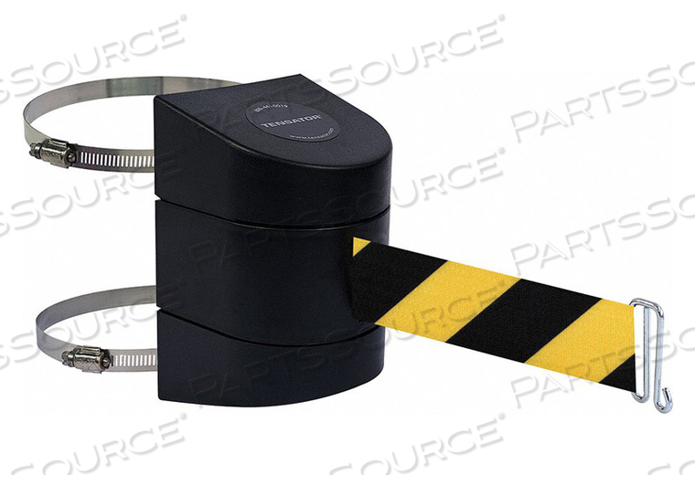 OEM#: 897-30-C-33-NO-D4X-AD0136 BELT BARRIER BLACK BELT YELLOW/BLACK by Tensabarrier
