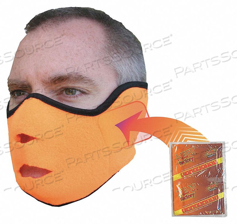 OEM#: 1780-BOFACE MASK ORANGE UNIVERSAL by Heat Factory