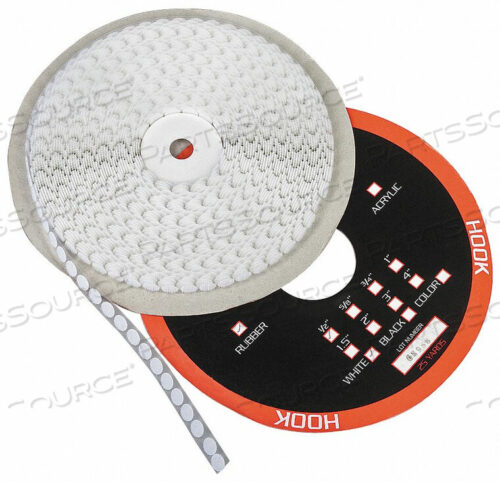 OEM#: 16U771LOOP ROUND 5/8 DIA WHITE PK1261 by Tapecase
