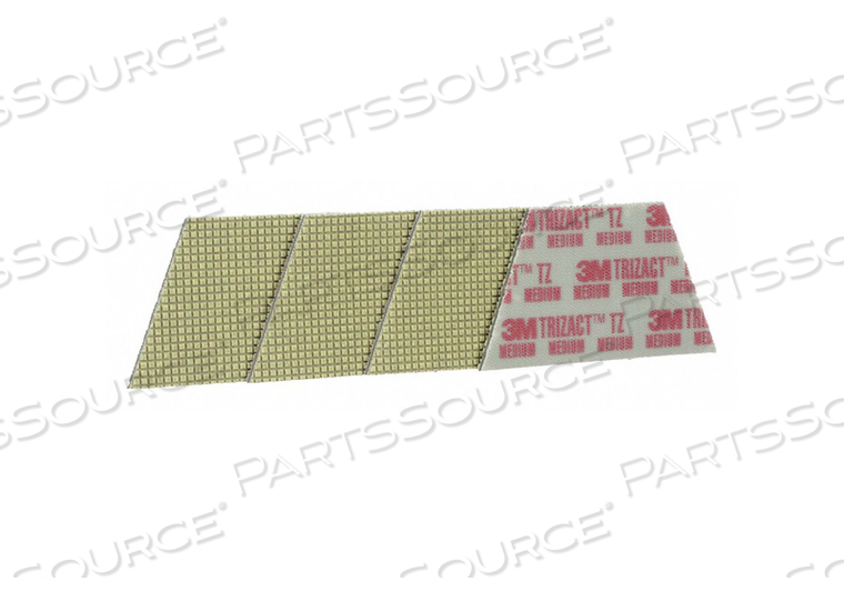 OEM#: 86019POLISHING PAD RED SHAPE TRAPEZOID PK4 by 3M Healthcare