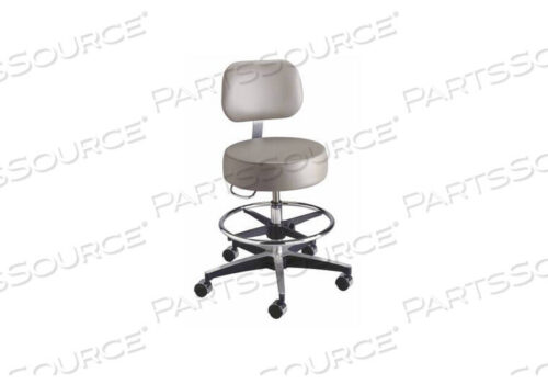 OEM#: 81-11001BFRDUR018EXAM STOOL BACKREST PNEUMATIC HEIGHT ADJUSTMENT 5 CASTERS MAUVE by McKesson