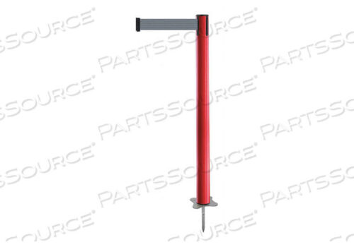 OEM#: 884-21-STD-B5X-CSPIKE POST RED POST 43 H by Tensabarrier