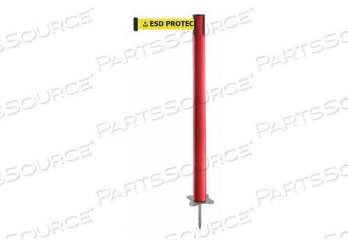 OEM#: 884-21-STD-ESD-CSPIKE POST RED POST 43 H by Tensabarrier