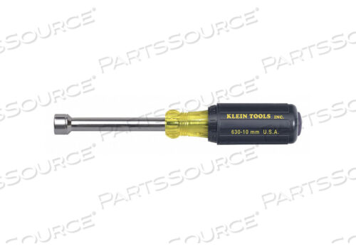 OEM#: 630-10MM10MM CUSHION-GRIP NUT DRIVER WITH 3 IN SHAFT by Klein Tools