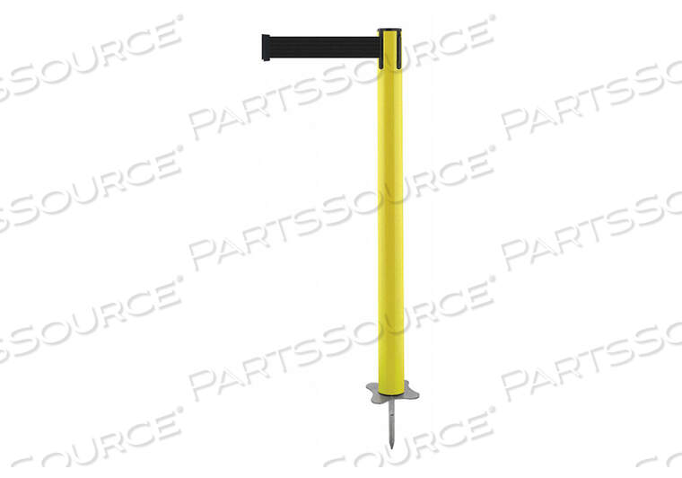 OEM#: 884-35-STD-B9X-CSPIKE POST YELLOW POST 43 H by Tensabarrier