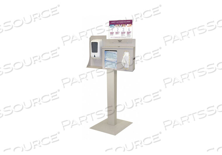 OEM#: BD116-0012RESPIRATORY HYGIENE STATION 57-63/64 H by Bowman