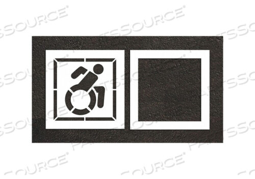OEM#: STL-116-33003PAVEMENT STENCIL 38 W 0.063 THICK 2 PCS by RAE Products & Chemicals Corp.