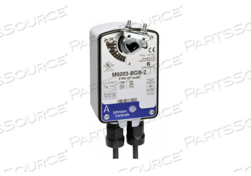 OEM#: M9203-BGA-2ELECTRIC ACTUATOR 27 IN.-LB. -22 TO 140 by Johnson Controls