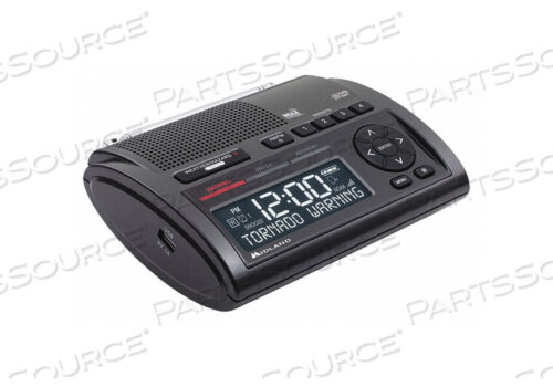 OEM#: WR400WEATHER RADIO BLACK CHANNELS AM/FM NOAA by Midland