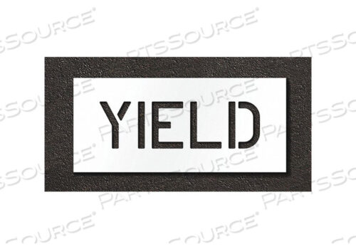 OEM#: STL-108-71026PAVEMENT STENCIL YIELD by RAE Products & Chemicals Corp.