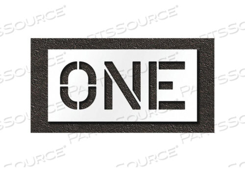 OEM#: STL-108-71209PAVEMENT STENCIL ONE by RAE Products & Chemicals Corp.