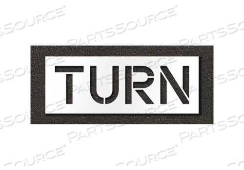 OEM#: STL-108-71219PAVEMENT STENCIL TURN by RAE Products & Chemicals Corp.