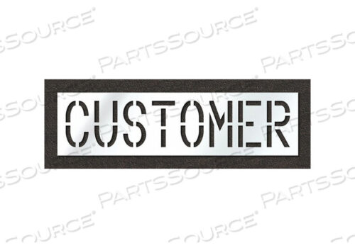 OEM#: STL-108-71814PAVEMENT STENCIL CUSTOMER by RAE Products & Chemicals Corp.