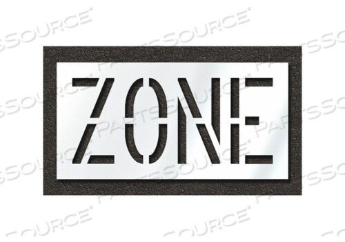 OEM#: STL-108-71824PAVEMENT STENCIL ZONE by RAE Products & Chemicals Corp.