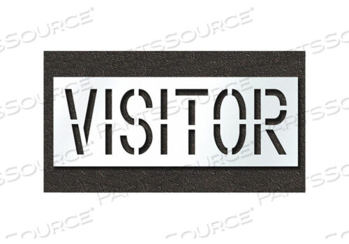 OEM#: STL-108-71834PAVEMENT STENCIL VISITORS by RAE Products & Chemicals Corp.
