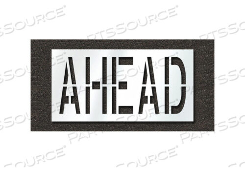 OEM#: STL-108-72428PAVEMENT STENCIL AHEAD by RAE Products & Chemicals Corp.