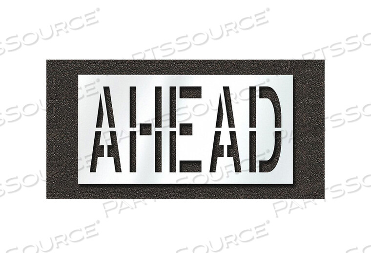 OEM#: STL-108-72428PAVEMENT STENCIL AHEAD by RAE Products & Chemicals Corp.