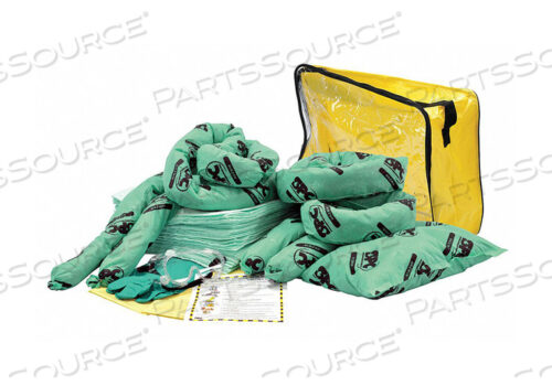 OEM#: SKH-CFBSPILL KIT CHEM/HAZMAT CLEAR/YELLOW by Brady Americas