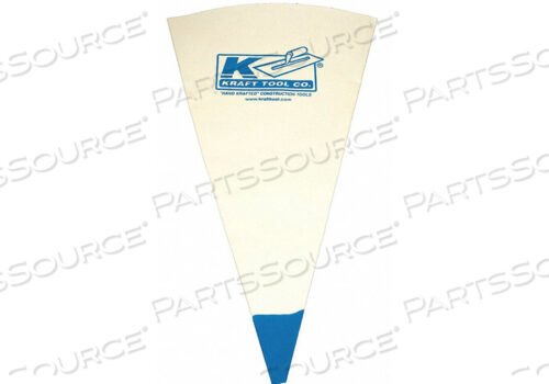 OEM#: WL010POLY GROUT BAG 4 QT 13 X23 IN MOLDED TIP by Kraft Tool