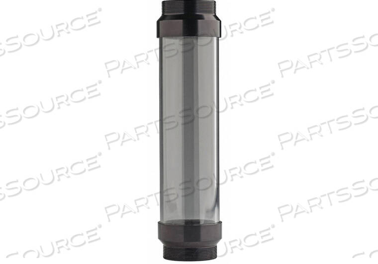 OEM#: 44C481CLEAR TUBE GREASE GUN BARREL BLACK ENDS by Westward