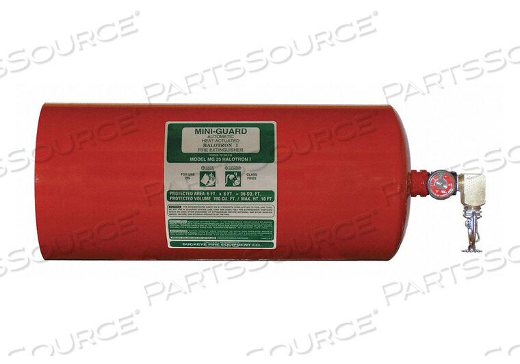 OEM#: 87205AUTOMATIC SPOT PROTECTION HALOTRON 25LB. by Buckeye