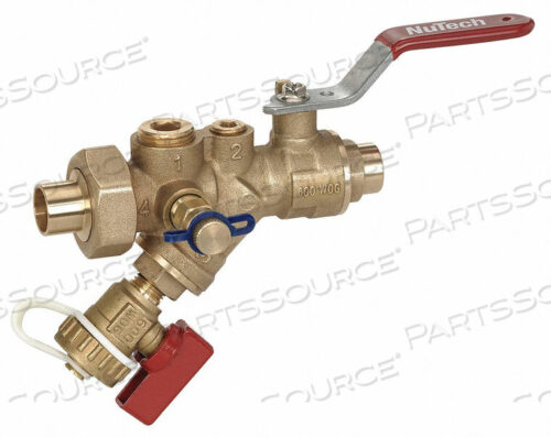 OEM#: SV4-200S-200SCOMBINATION STRAINER VALVE 2 IN SWEAT by Nutech