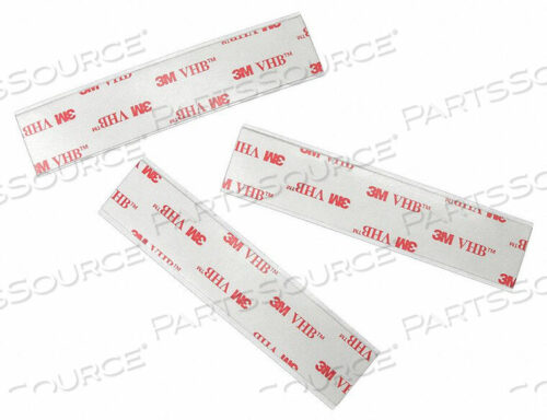 OEM#: 4930DOUBLE COATED TAPE 1IN X 3IN 25 MIL PK5 by 3M Consumer