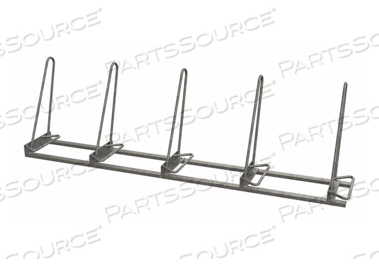 OEM#: SHK-SNG-5-GBIKE RACK GALV (5)BIKES 29-1/2INH 101INL by Graber Manufacturing