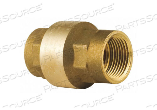 OEM#: 100012LF-3SPRING CHECK VALVE BRASS 3 FNPT by Bonomi
