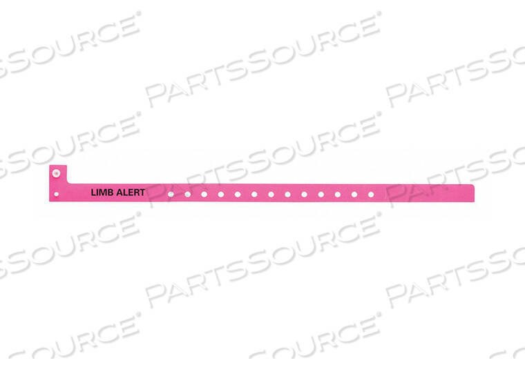 OEM#: P2DM-204-07ID WRISTBAND 12-7/8IN L LIMB ALERT PK500 by Identiplus