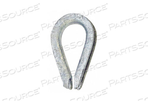 OEM#: 1037256WIRE ROPE THIMBLE 1/8 IN. STEEL by Crosby
