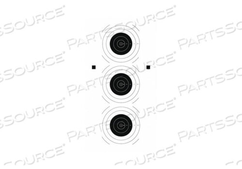 OEM#: SR-21C3A-50TRAINING TGT BULLSEYE AND SIGHTING PK50 by LE Targets