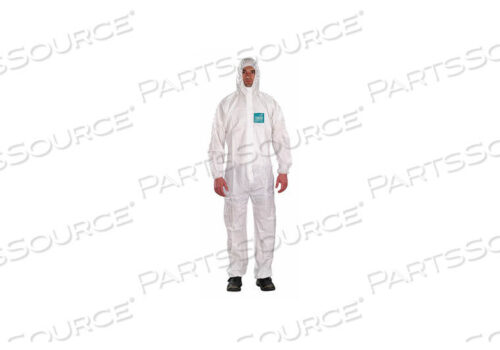 OEM#: WH18-B-92-103-06J4506 ЭЛАСТИЧНЫЙ БЕЛЫЙ КОМБИНЕЗОН С ВОРОТНИКОМ 2XL PK25 от Ansell Healthcare