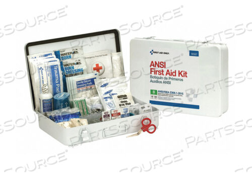 OEM#: 90567KIT 50 PERSON FIRST AID METAL CASE by First Aid Only