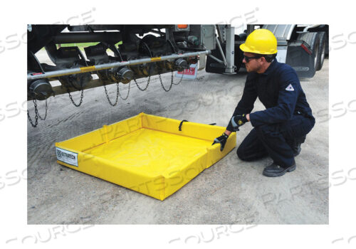 OEM#: 8852ULTRA-MINI FOAM WALL BERM, 4 X 4, YELLOW by Ultratech