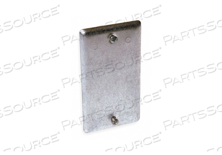 OEM#: 860ELECTRICAL BOX COVER GALVANIZED ZINC by RACO
