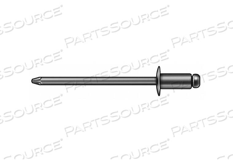 OEM#: SK44BS201BLIND RIVET 1/8 DIA 0.375 L PK500 by Pop Avdel