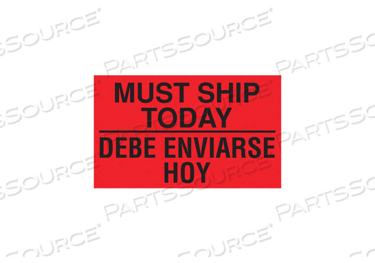 OEM#: 16V060INSTRUCTIONAL LABEL INSPECTION PK50 by Tapecase