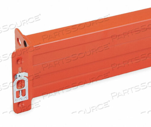 OEM#: SBRUM550144ZCPSEISMIC WELDED STEP BEAM 144 L ORANGE by Steel King